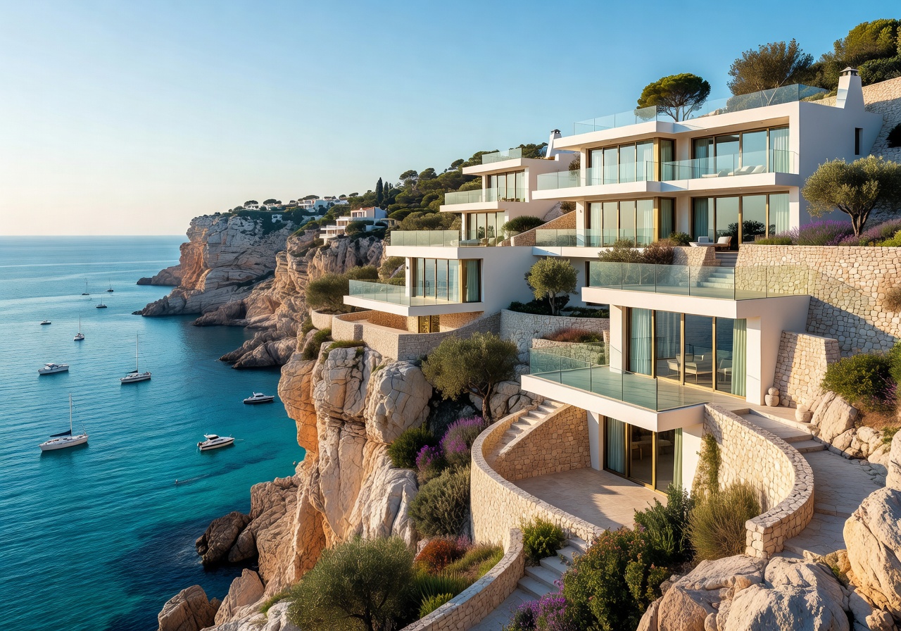 Cliffside luxury hotel in Cassis