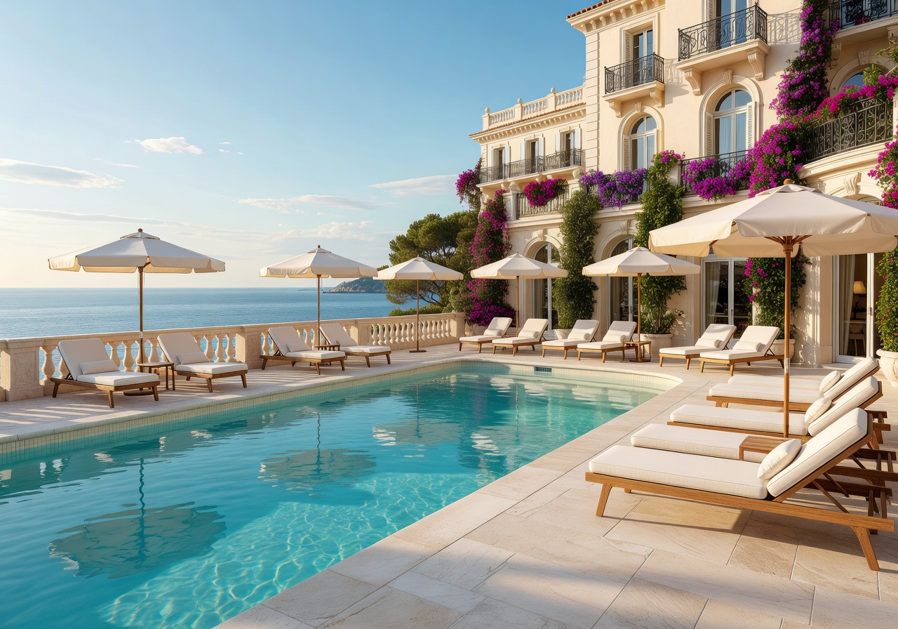 Elegant poolside at Grand-Hôtel du Cap-Ferrat